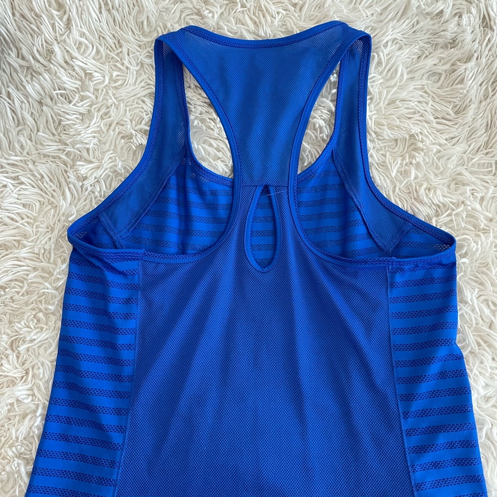 Blue Workout Tank - Picture 2 of 4